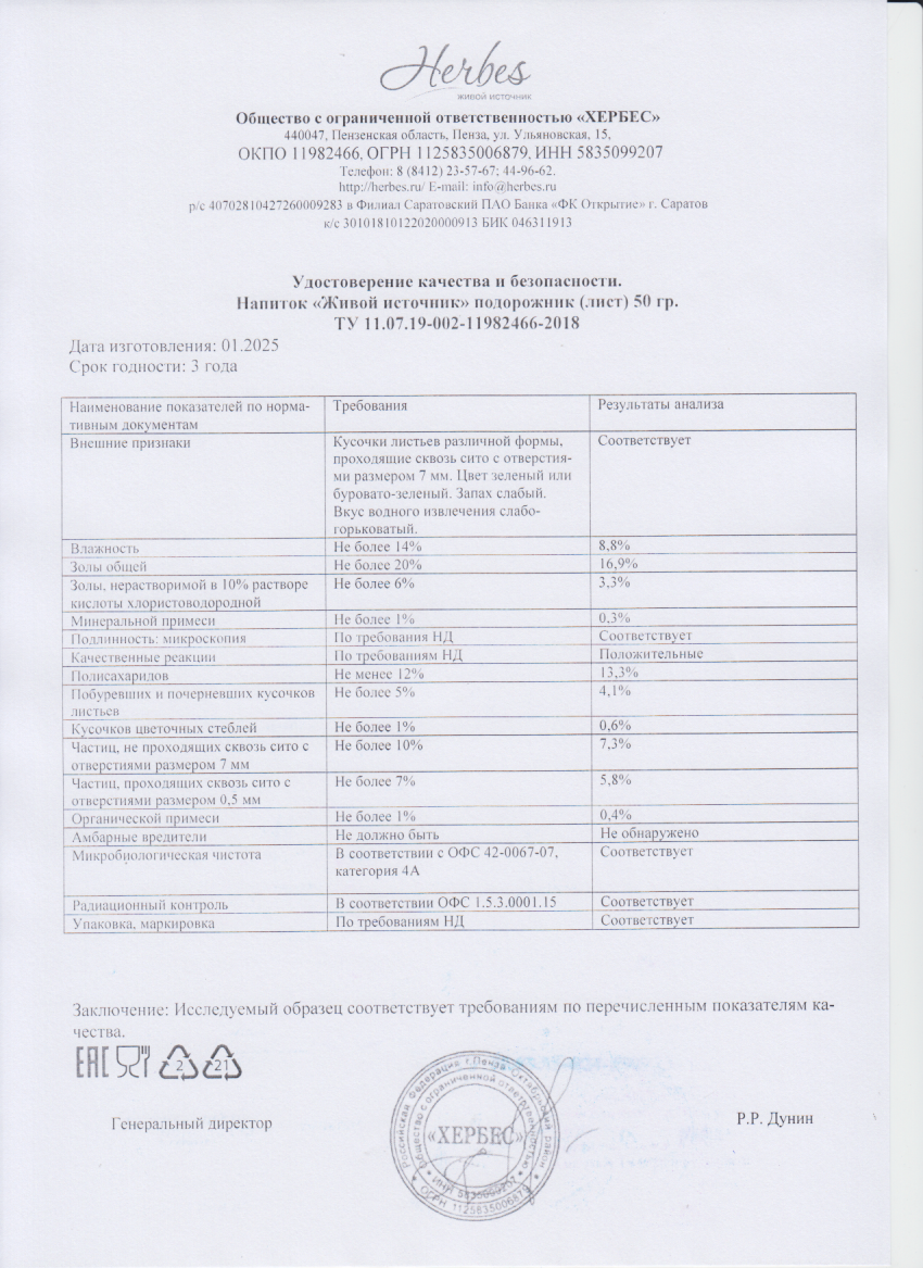 Паспорт №012025